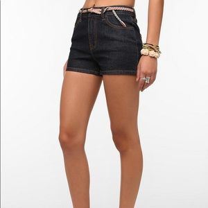 Urban Outfitters BDG Erin High Rise Denim Shorts